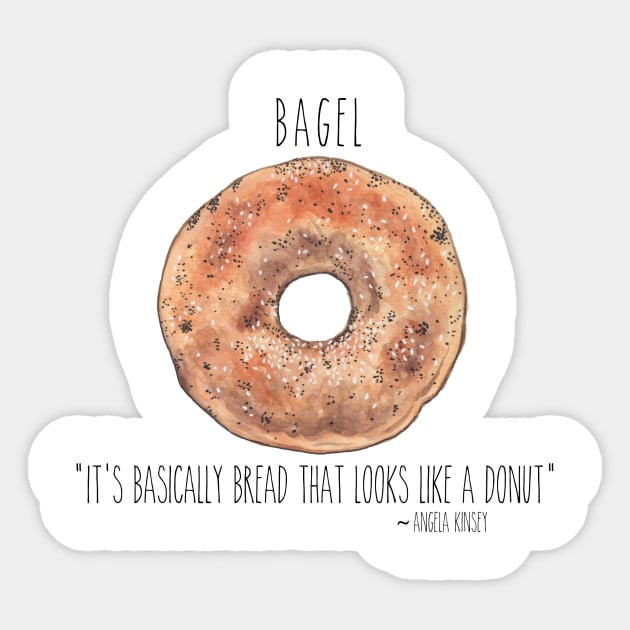 BAGEL Sticker by Dekes